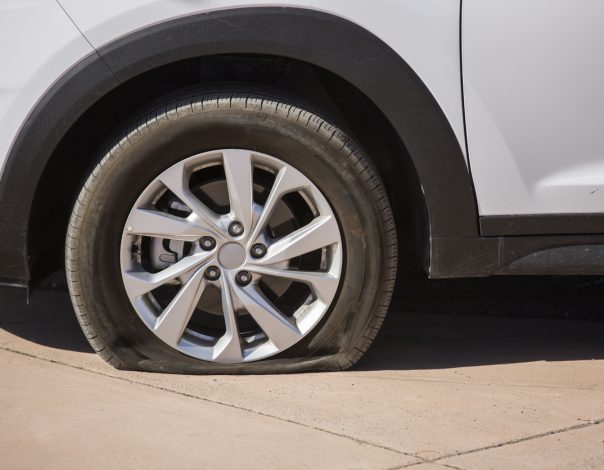 flat tire